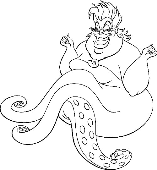 Coloring page: The Little Mermaid (Animation Movies) #127245 - Free Printable Coloring Pages