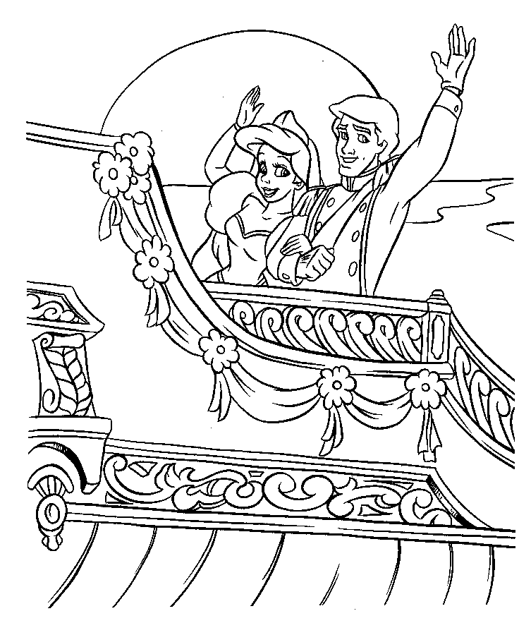 Coloring page: The Little Mermaid (Animation Movies) #127264 - Free Printable Coloring Pages