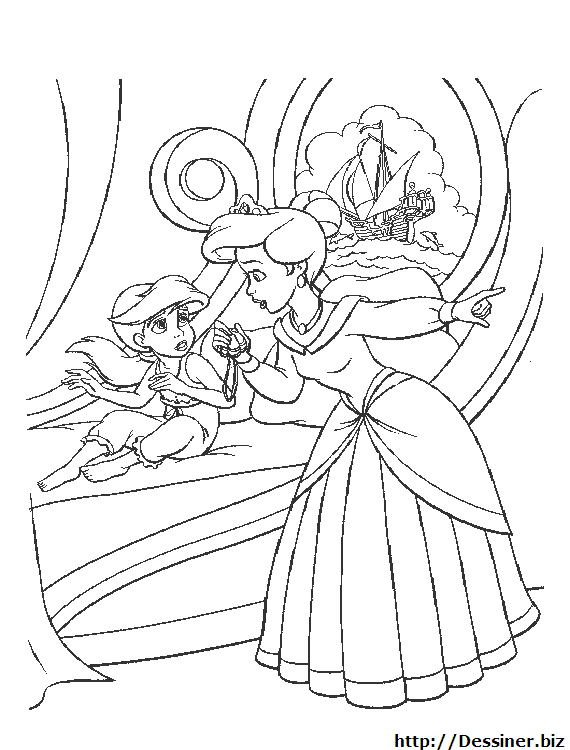Coloring page: The Little Mermaid (Animation Movies) #127271 - Free Printable Coloring Pages