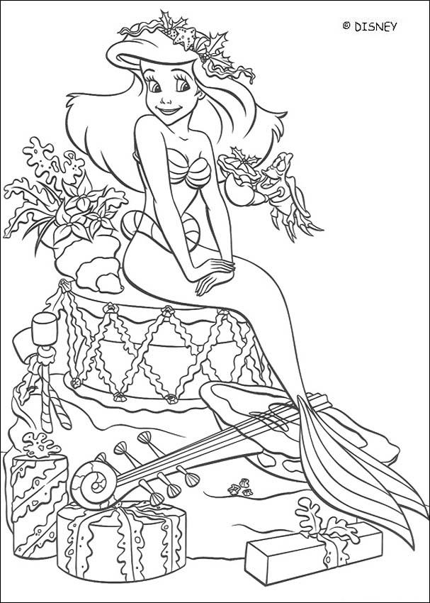 Coloring page: The Little Mermaid (Animation Movies) #127282 - Free Printable Coloring Pages