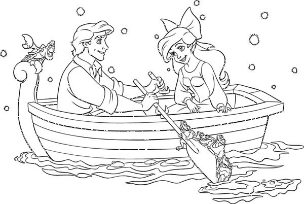 Coloring page: The Little Mermaid (Animation Movies) #127297 - Free Printable Coloring Pages