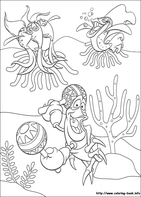 Coloring page: The Little Mermaid (Animation Movies) #127327 - Free Printable Coloring Pages