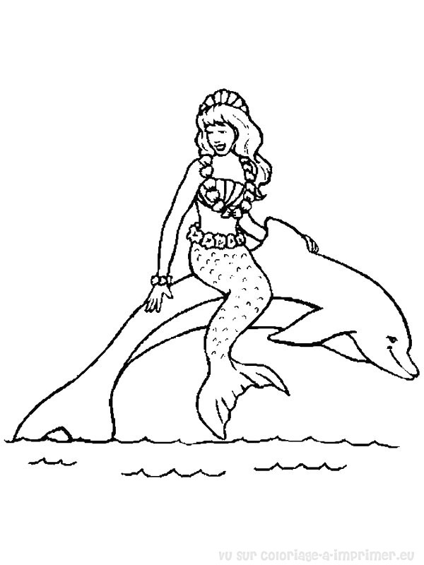 Coloring page: The Little Mermaid (Animation Movies) #127351 - Free Printable Coloring Pages