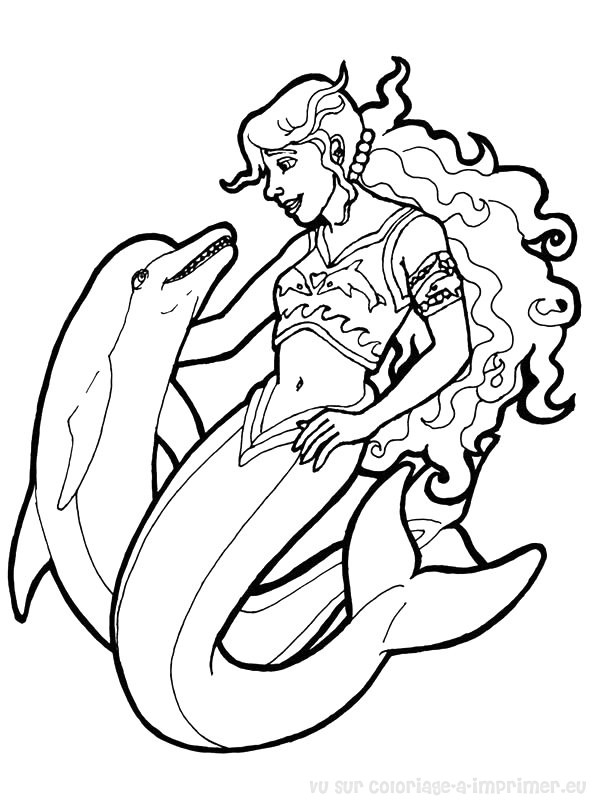 Coloring page: The Little Mermaid (Animation Movies) #127380 - Free Printable Coloring Pages