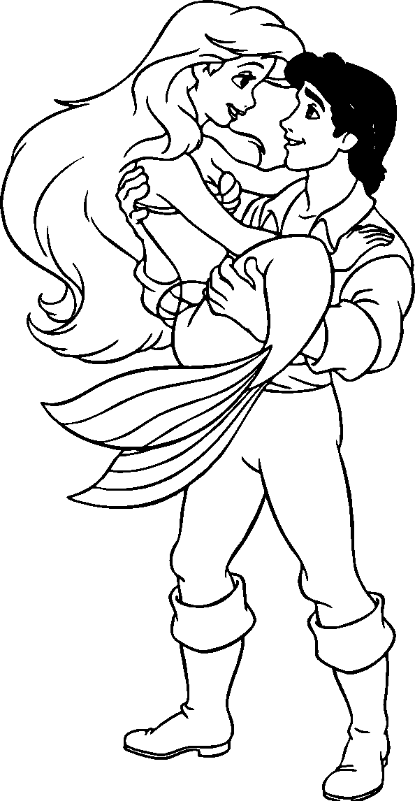 Coloring page: The Little Mermaid (Animation Movies) #127451 - Free Printable Coloring Pages