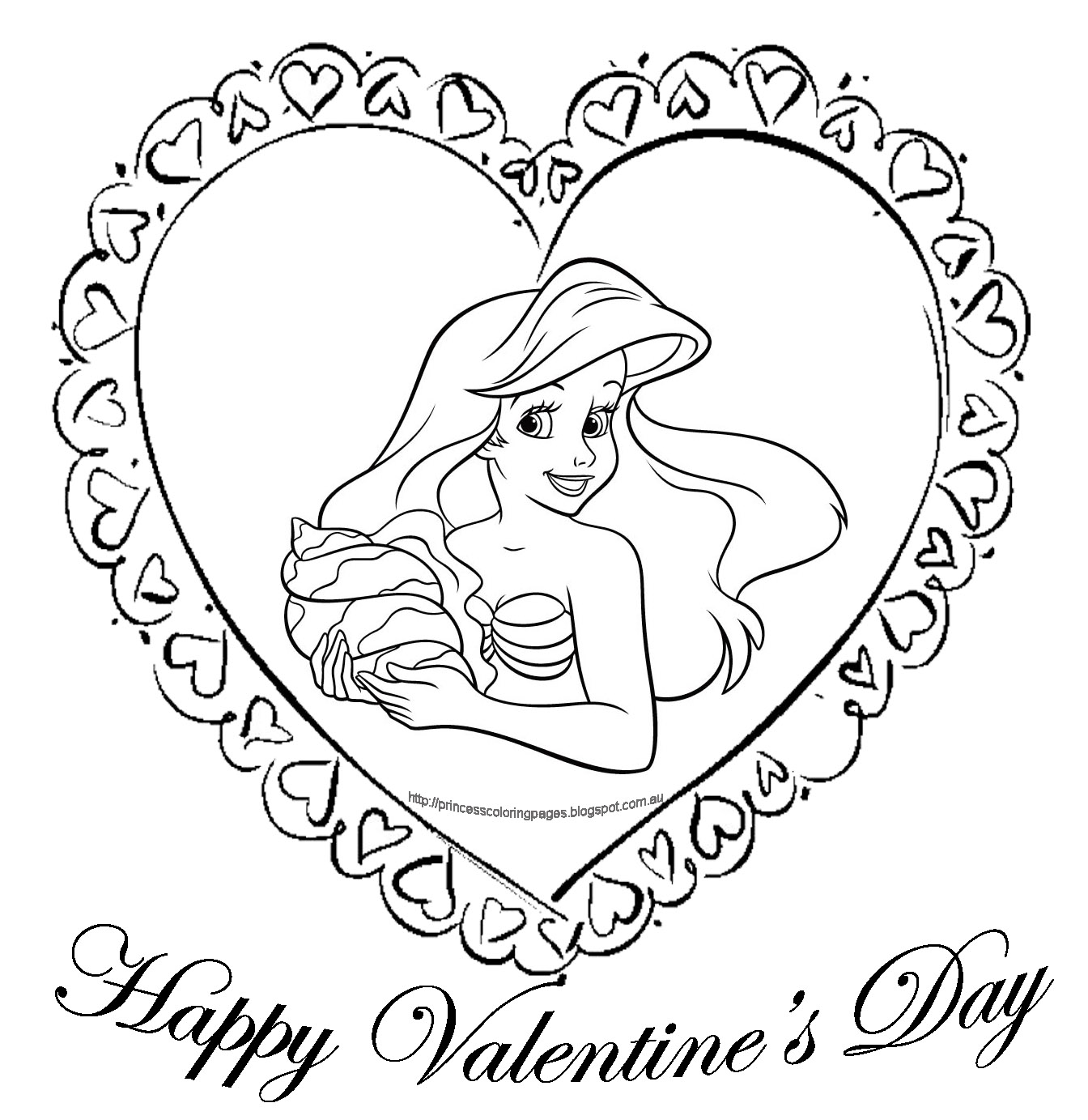 Coloring page: The Little Mermaid (Animation Movies) #127460 - Free Printable Coloring Pages
