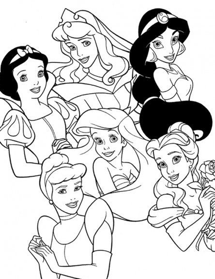 Coloring page: The Little Mermaid (Animation Movies) #127464 - Free Printable Coloring Pages