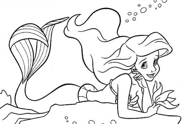 Coloring page: The Little Mermaid (Animation Movies) #127474 - Free Printable Coloring Pages