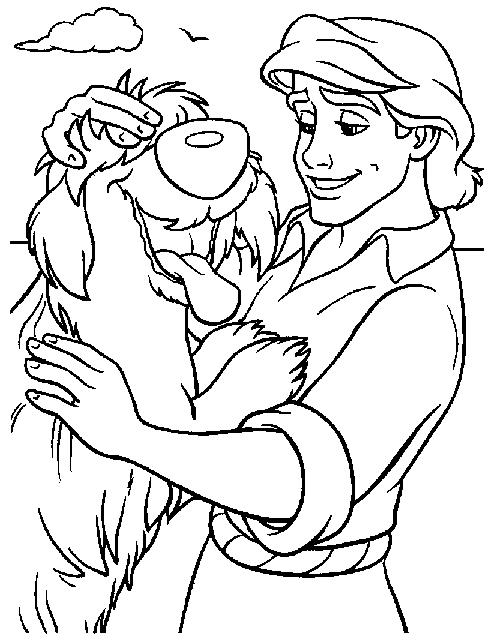 Coloring page: The Little Mermaid (Animation Movies) #127497 - Free Printable Coloring Pages