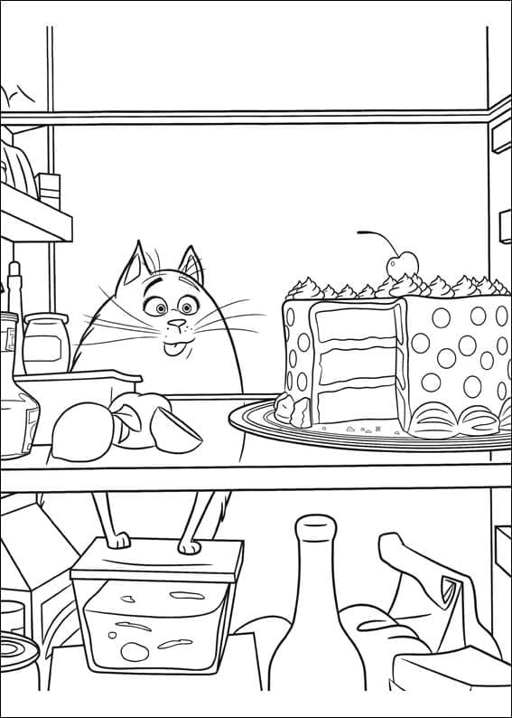 Coloring page: The Secret Life of Pets (Animation Movies) #206612 - Free Printable Coloring Pages
