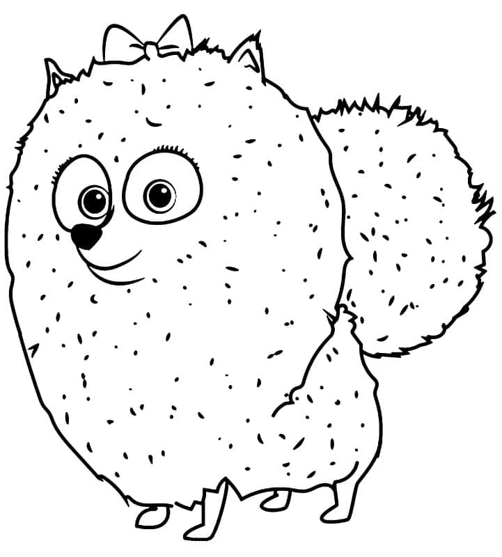 Coloring page: The Secret Life of Pets (Animation Movies) #206625 - Free Printable Coloring Pages