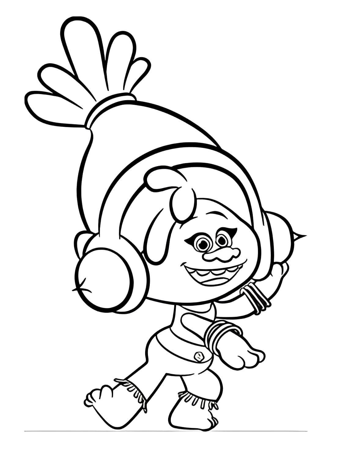 Free printable The Trolls coloring page #191462 from Animation Movies collection
