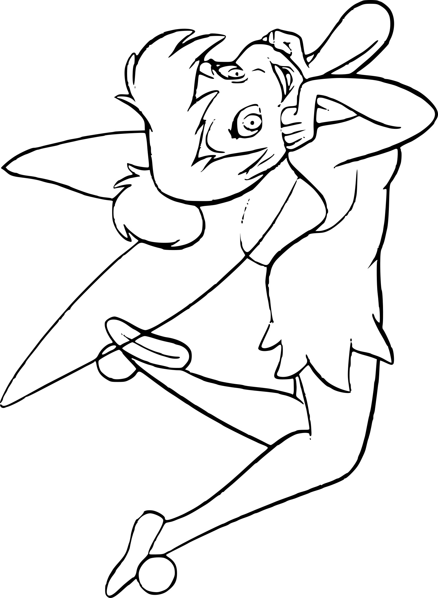 Coloring page: Tinker Bell (Animation Movies) #170504 - Free Printable Coloring Pages