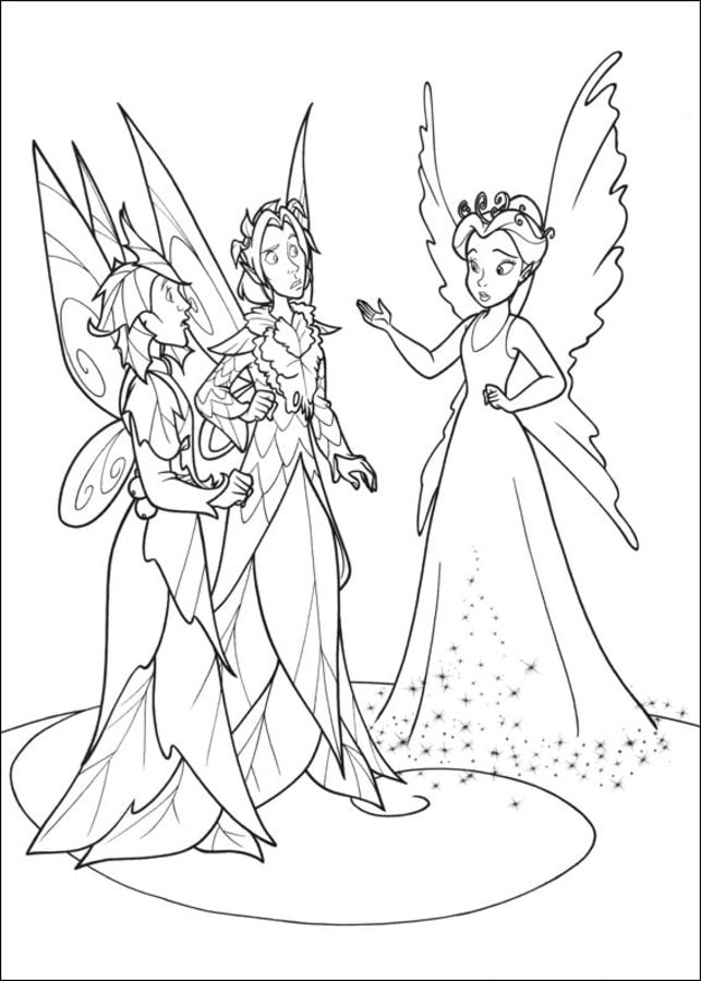 Coloring page: Tinker Bell (Animation Movies) #170527 - Free Printable Coloring Pages