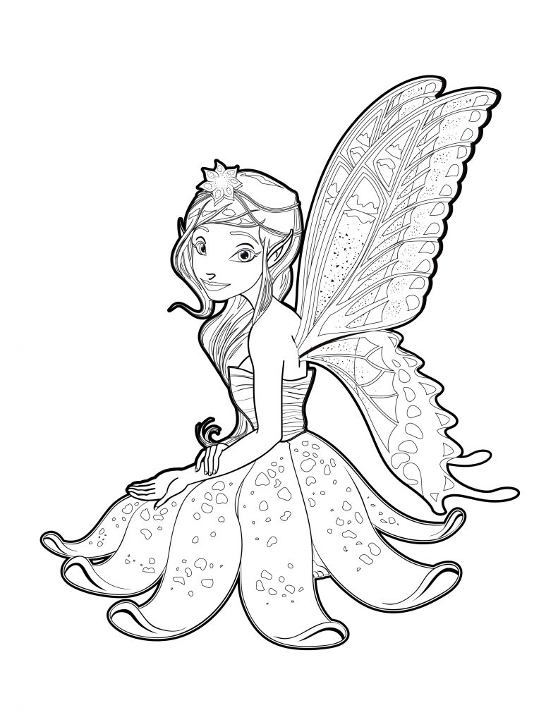 Coloring page: Tinker Bell (Animation Movies) #170542 - Free Printable Coloring Pages