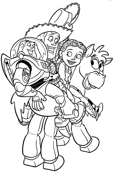 Coloring page: Toy Story (Animation Movies) #72308 - Free Printable Coloring Pages