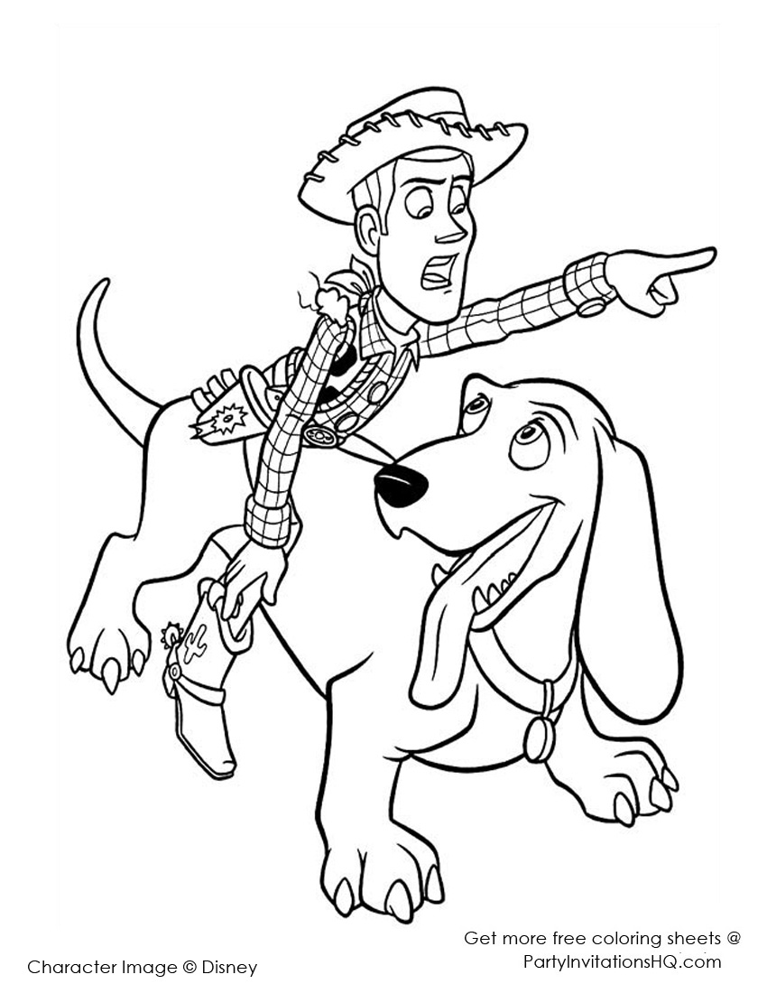Coloring page: Toy Story (Animation Movies) #72327 - Free Printable Coloring Pages