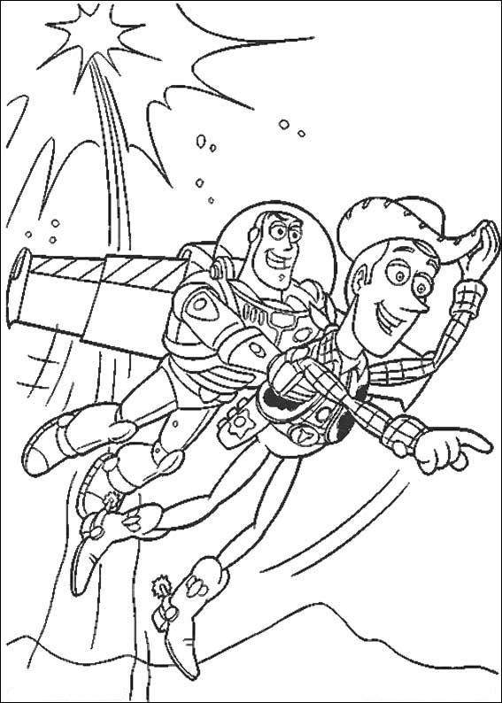 Coloring page: Toy Story (Animation Movies) #72332 - Free Printable Coloring Pages