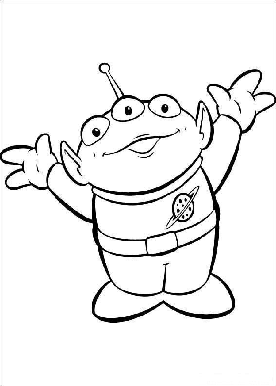 Coloring page: Toy Story (Animation Movies) #72345 - Free Printable Coloring Pages