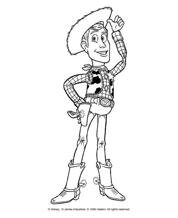 Drawing Toy Story #72365 (Animation Movies) – Printable coloring pages