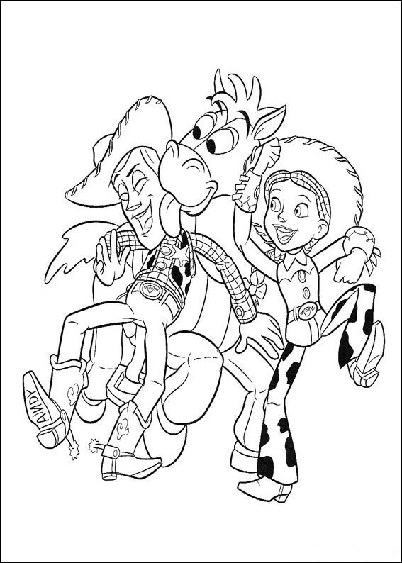 Coloring page: Toy Story (Animation Movies) #72388 - Free Printable Coloring Pages