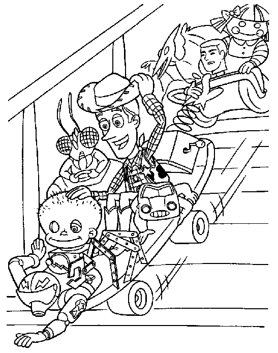 Coloring page: Toy Story (Animation Movies) #72390 - Free Printable Coloring Pages