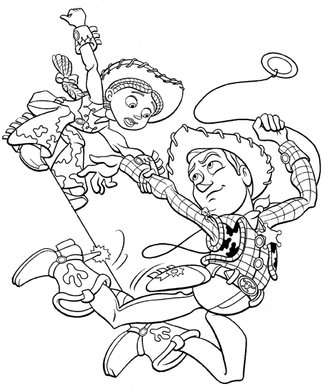 Coloring page: Toy Story (Animation Movies) #72407 - Free Printable Coloring Pages
