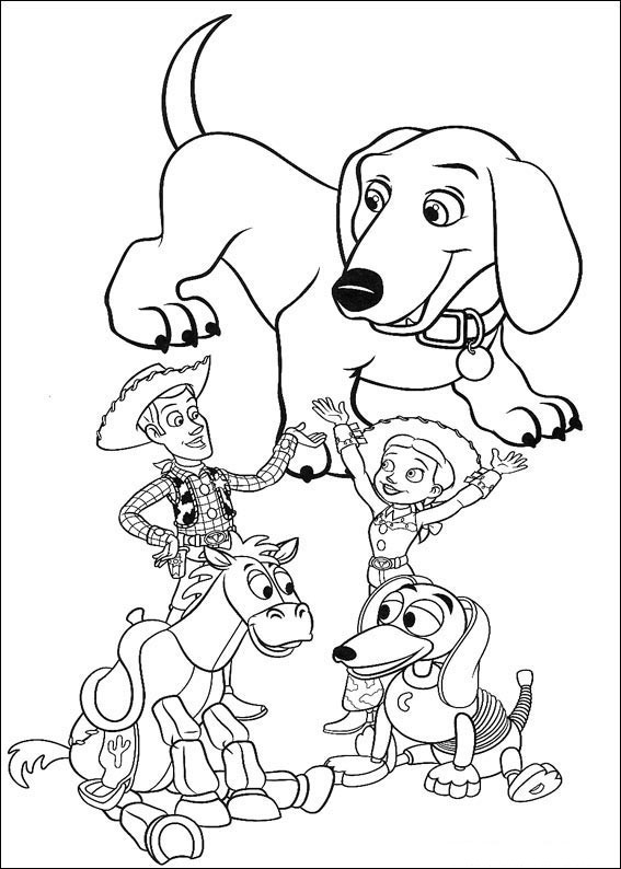 Coloring page: Toy Story (Animation Movies) #72425 - Free Printable Coloring Pages