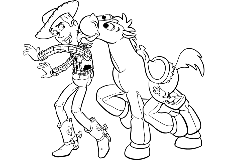 Coloring page: Toy Story (Animation Movies) #72431 - Free Printable Coloring Pages