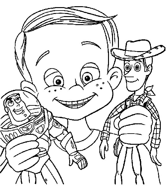 Coloring page: Toy Story (Animation Movies) #72441 - Free Printable Coloring Pages