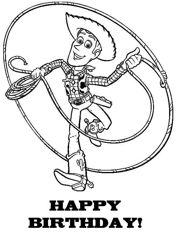 Coloring page: Toy Story (Animation Movies) #72442 - Free Printable Coloring Pages