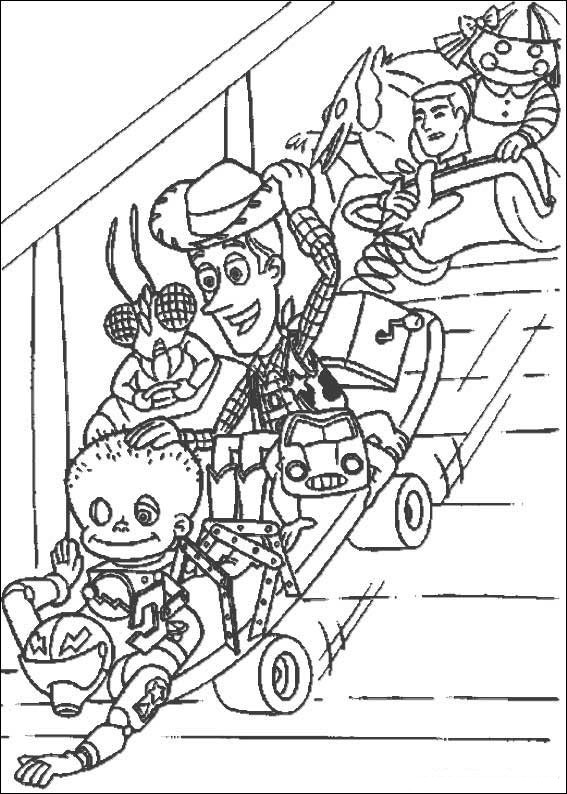 Coloring page: Toy Story (Animation Movies) #72447 - Free Printable Coloring Pages