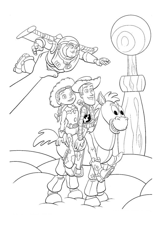 Coloring page: Toy Story (Animation Movies) #72448 - Free Printable Coloring Pages