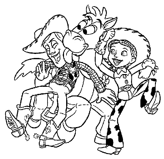 Coloring page: Toy Story (Animation Movies) #72462 - Free Printable Coloring Pages
