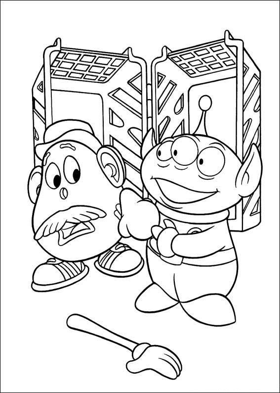 Coloring page: Toy Story (Animation Movies) #72463 - Free Printable Coloring Pages