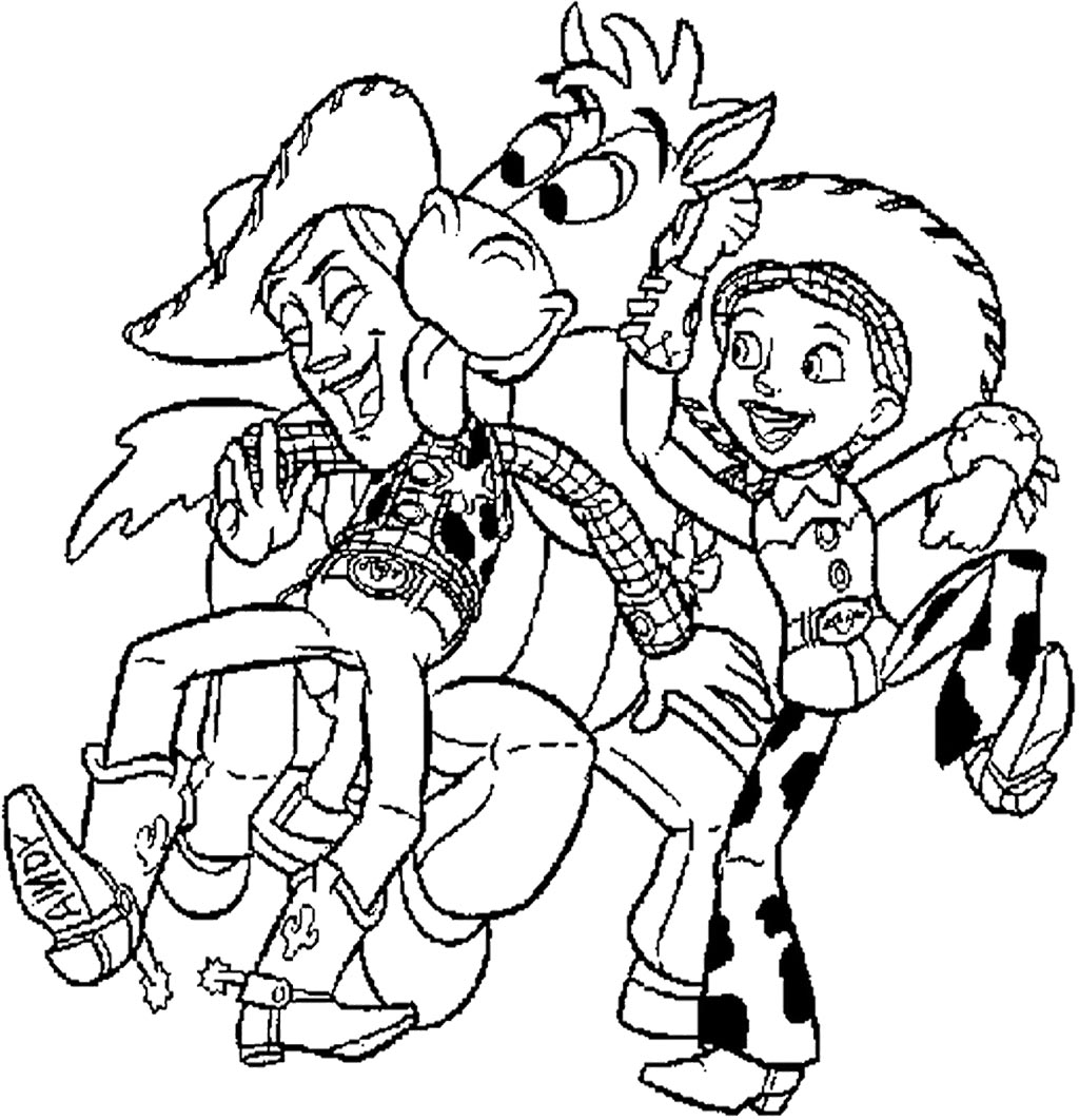 Drawing Toy Story 20 Animation Movies – Printable coloring pages
