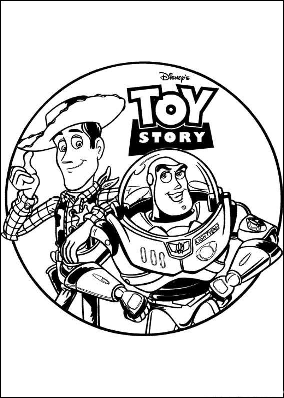 Coloring page: Toy Story (Animation Movies) #72490 - Free Printable Coloring Pages