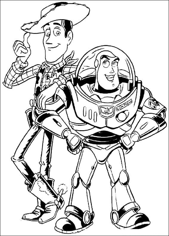 Coloring page: Toy Story (Animation Movies) #72504 - Free Printable Coloring Pages