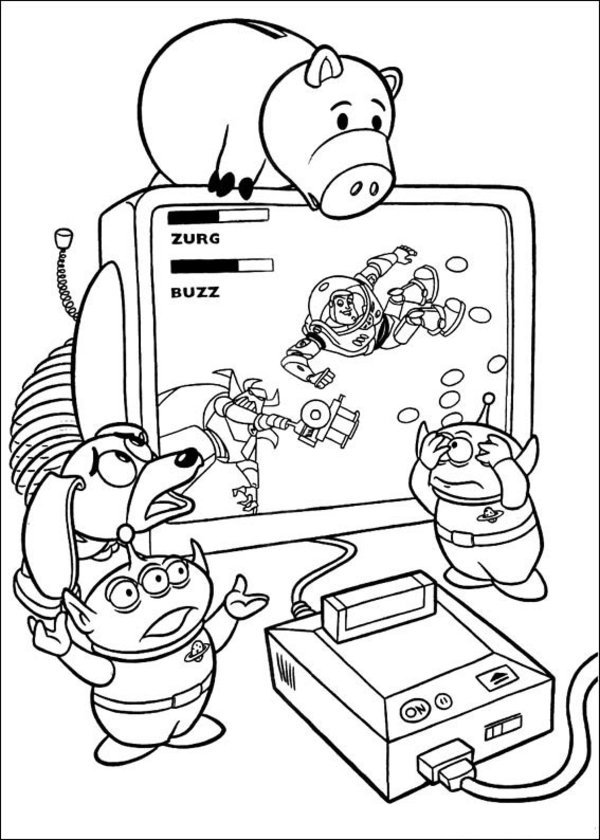 Coloring page: Toy Story (Animation Movies) #72508 - Free Printable Coloring Pages