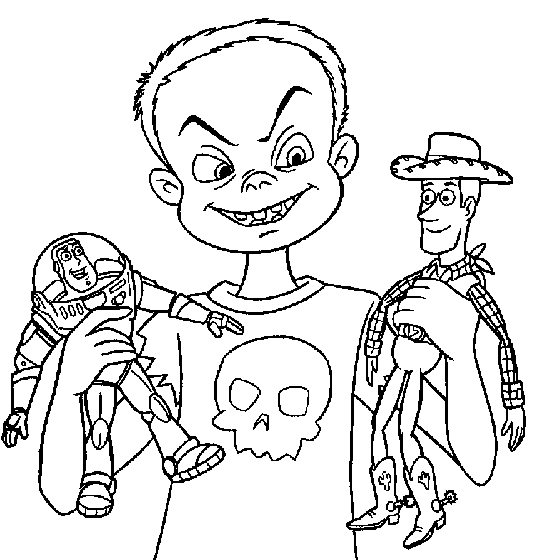 Coloring page: Toy Story (Animation Movies) #72579 - Free Printable Coloring Pages