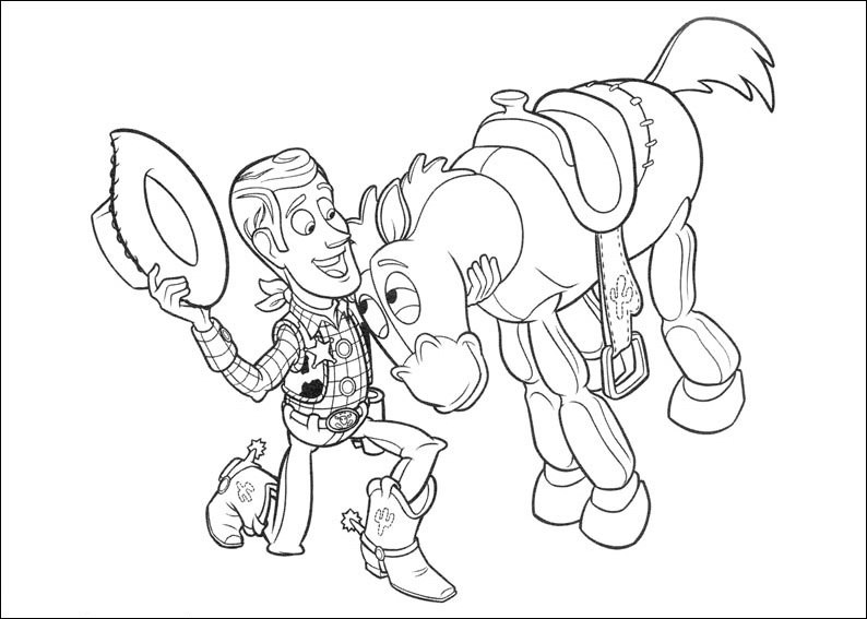 Coloring page: Toy Story (Animation Movies) #72591 - Free Printable Coloring Pages