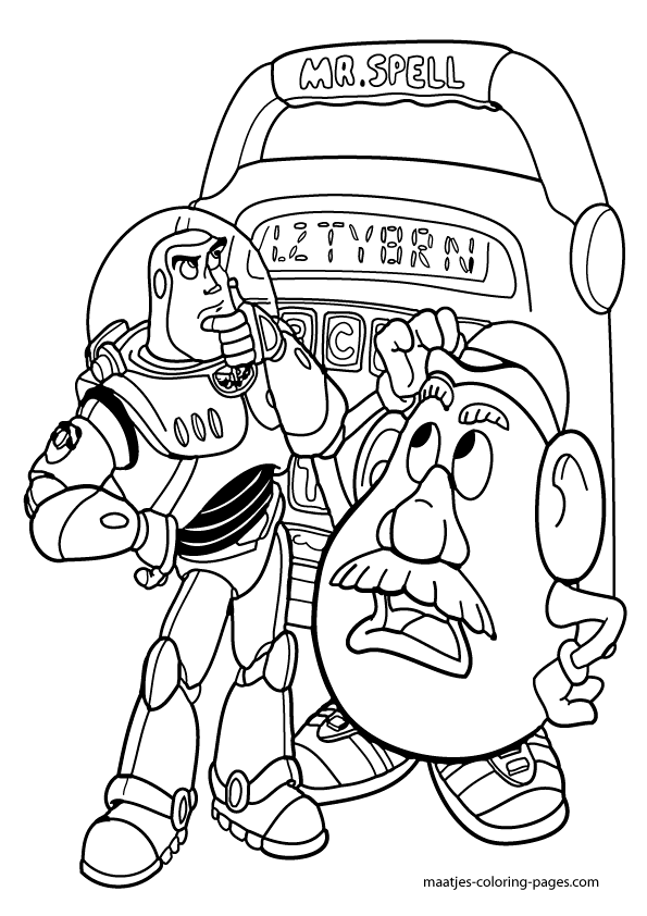 Coloring page: Toy Story (Animation Movies) #72598 - Free Printable Coloring Pages