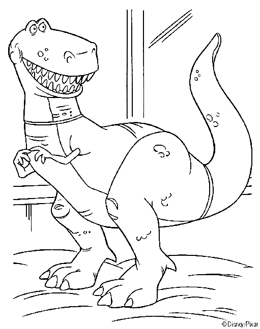 Coloring page: Toy Story (Animation Movies) #72633 - Free Printable Coloring Pages