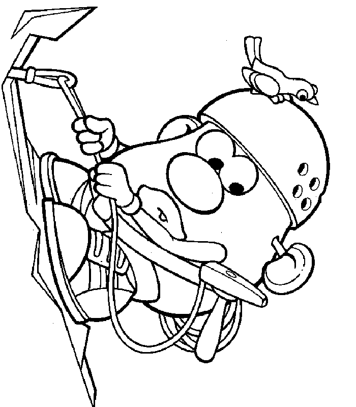 Coloring page: Toy Story: Mister Potato Head (Animation Movies) #45169 - Free Printable Coloring Pages