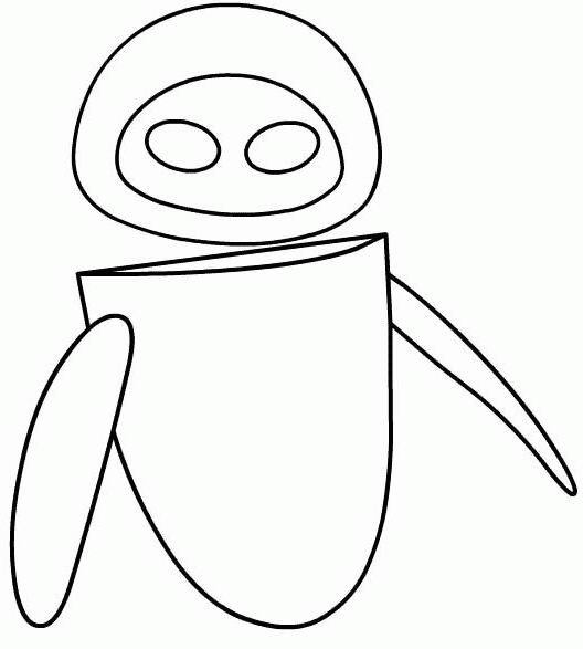 Coloring page: Wall-E (Animation Movies) #131998 - Free Printable Coloring Pages