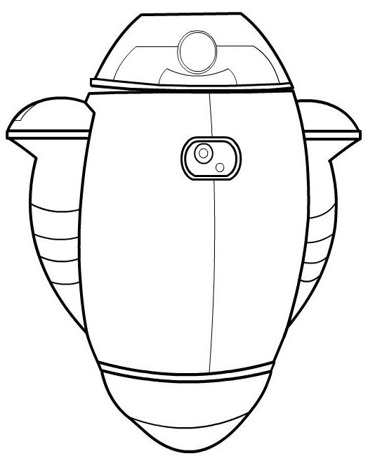 Coloring page: Wall-E (Animation Movies) #132003 - Free Printable Coloring Pages