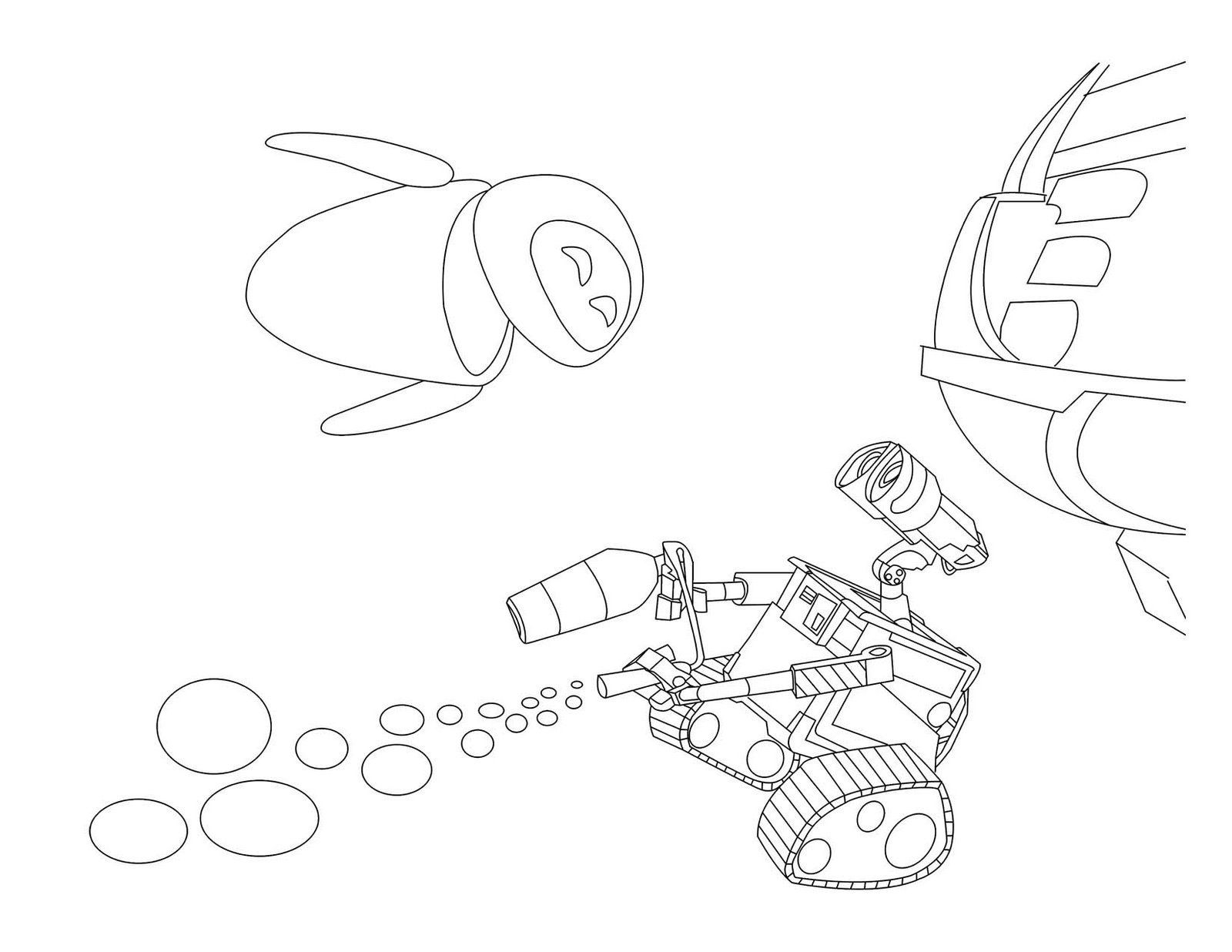 Coloring page: Wall-E (Animation Movies) #132014 - Free Printable Coloring Pages