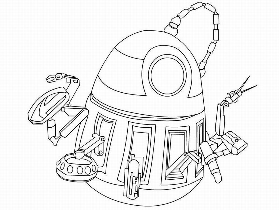Coloring page: Wall-E (Animation Movies) #132020 - Free Printable Coloring Pages