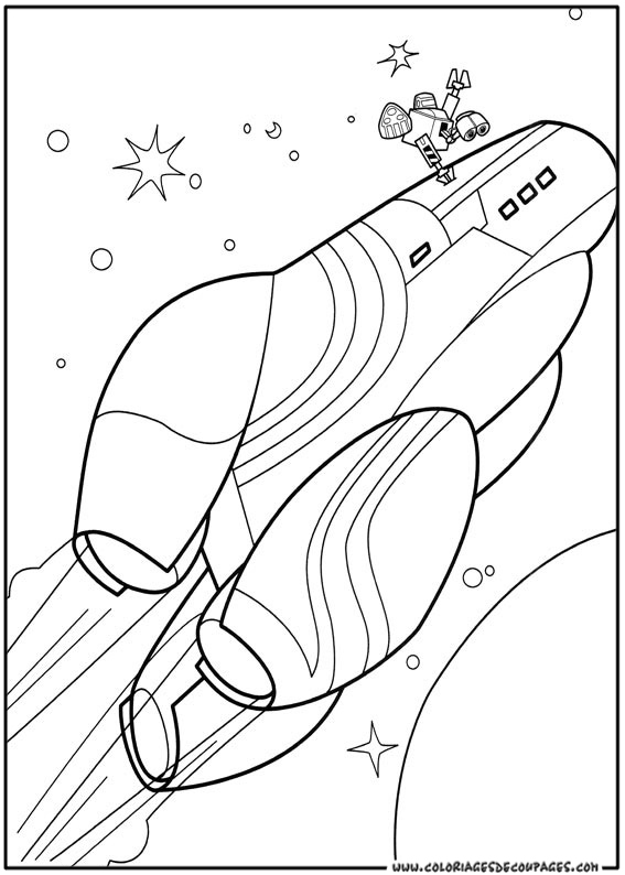 Coloring page: Wall-E (Animation Movies) #132036 - Free Printable Coloring Pages