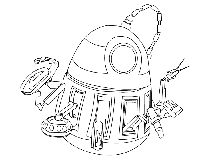 Coloring page: Wall-E (Animation Movies) #132041 - Free Printable Coloring Pages
